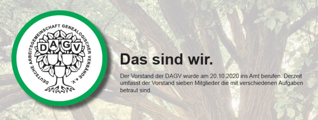 der Vorstand der DAGV