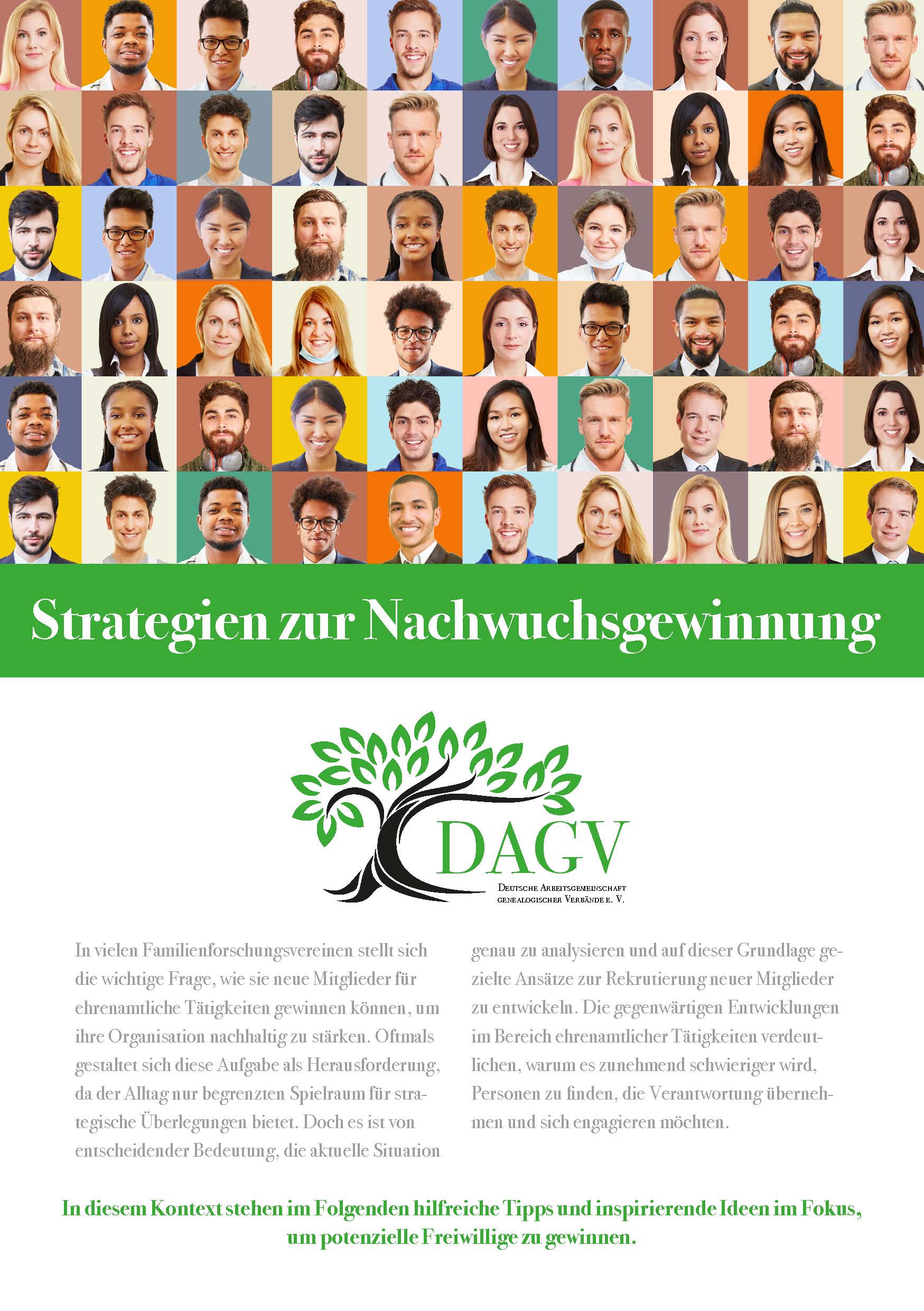 DAGV-Handout: Nachwuchgewinnung