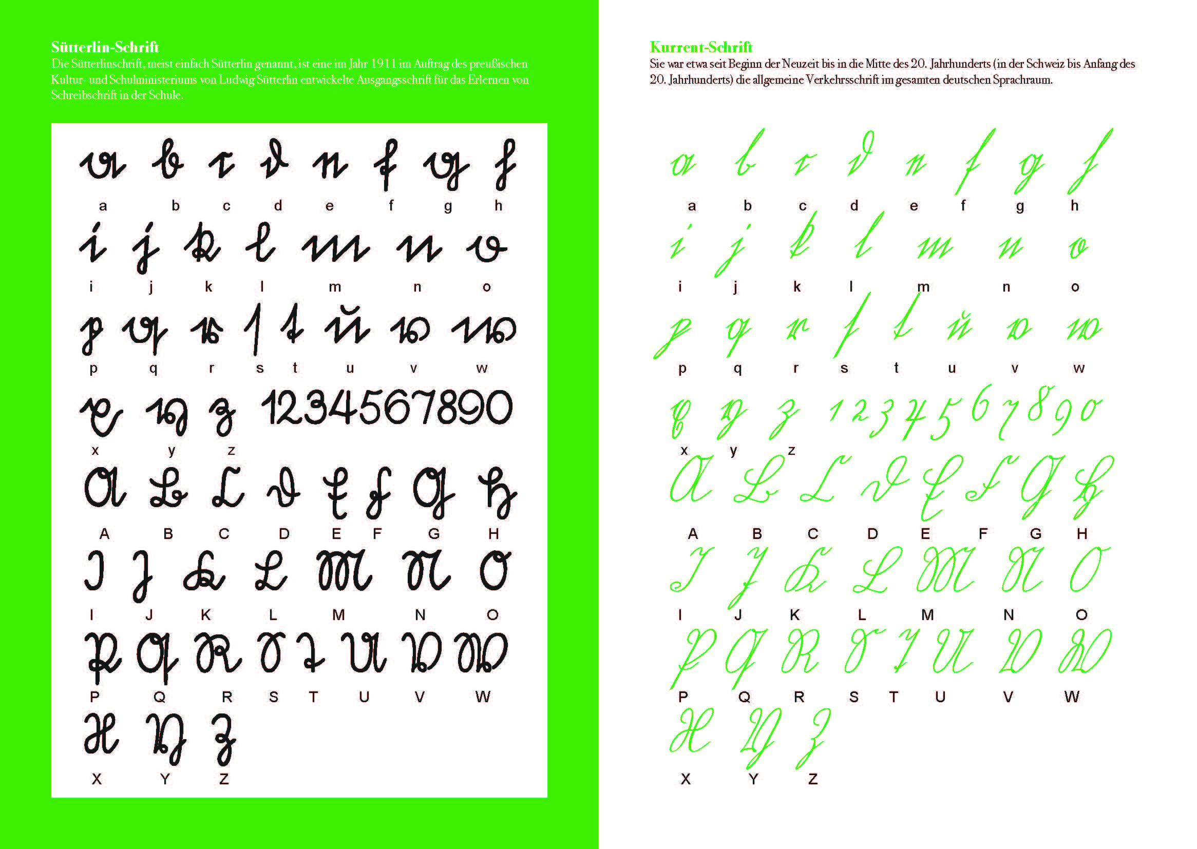 DAGV-Flyer: Schriften