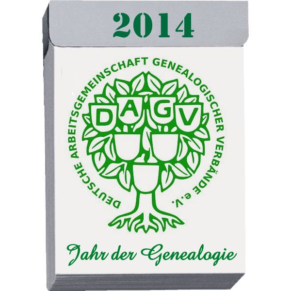 2014 - Jahr der Genealogie
