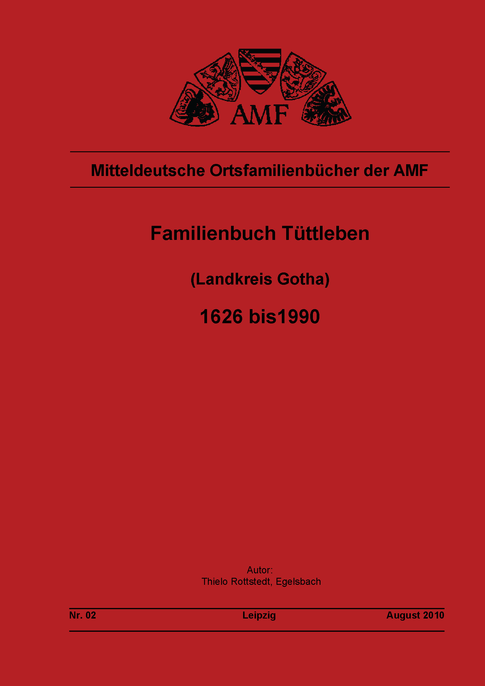 Titelblatt OFB Tüttleben